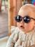 Lunettes de soleil rondes signature bébé Amber+Beige+Bleu+Jaune+Leo+Noir+Rose+Rouge+Turtle+Vert+Violet 45 - vertbaudet enfant 