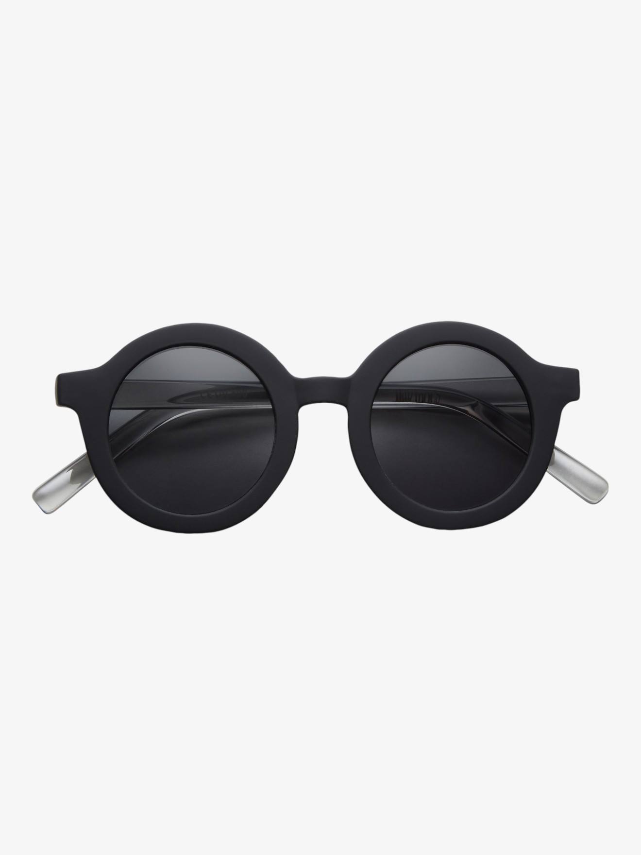 Lunettes De Soleil Rondes Signature Noir