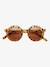 Lunettes de soleil rondes signature bébé Amber+Beige+Bleu+Jaune+Leo+Noir+Rose+Rouge+Turtle+Vert+Violet 21 - vertbaudet enfant 