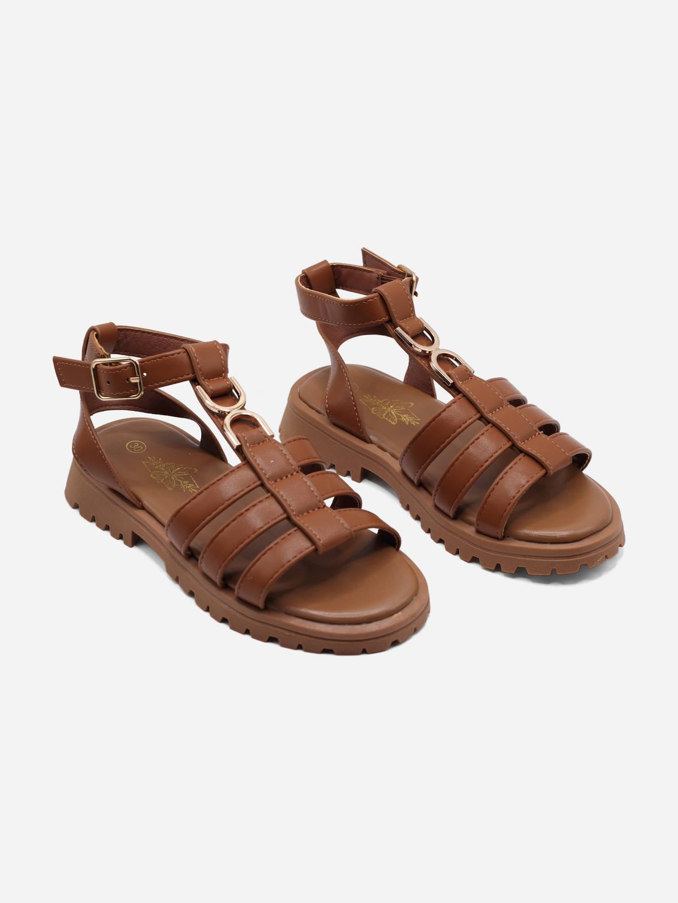 Sandale Hautes Camel
