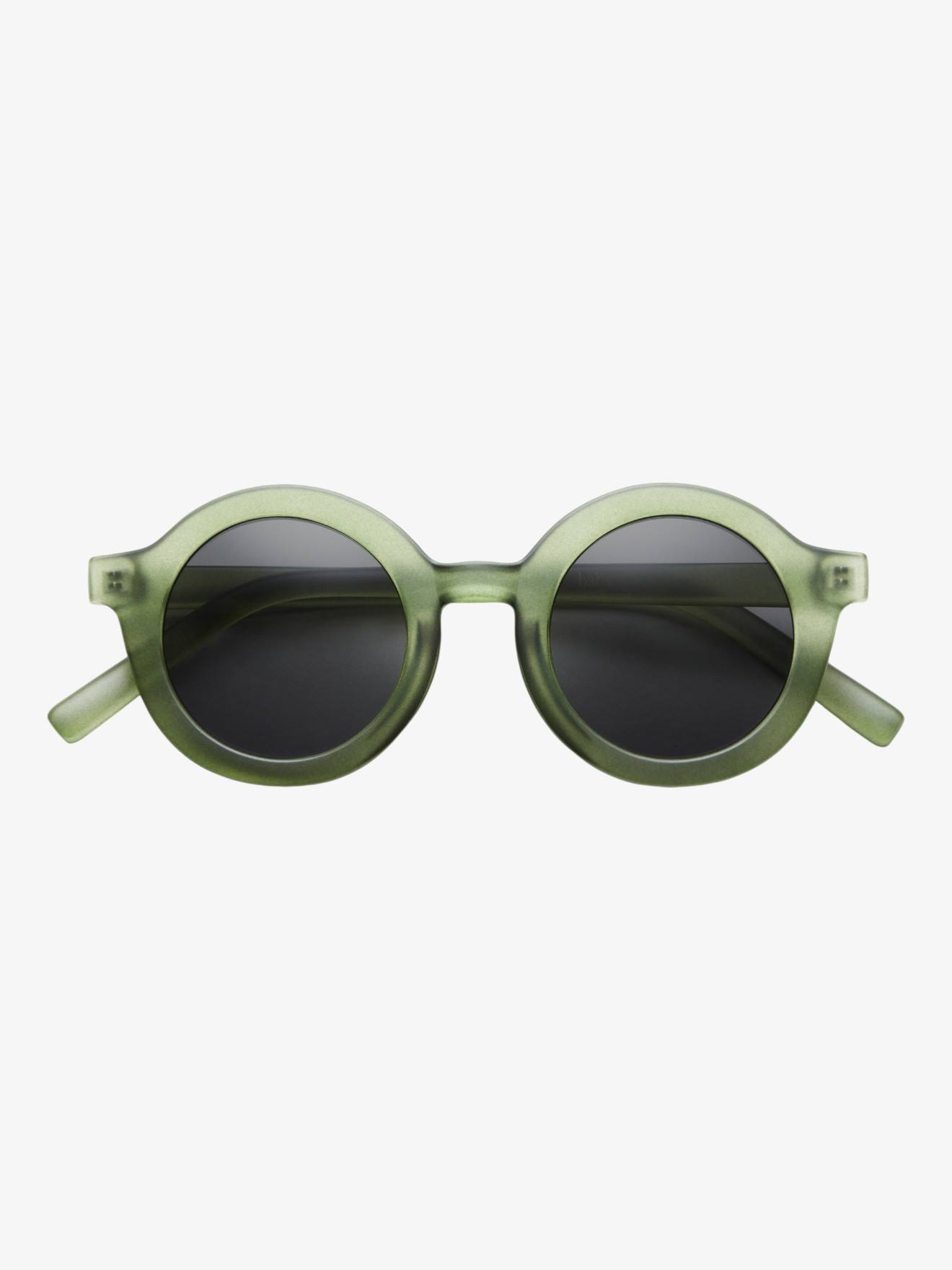 Lunettes De Soleil Rondes Signature Vert