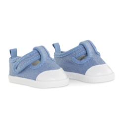 Jouet-Baskets bleues pour poupon 36 cm