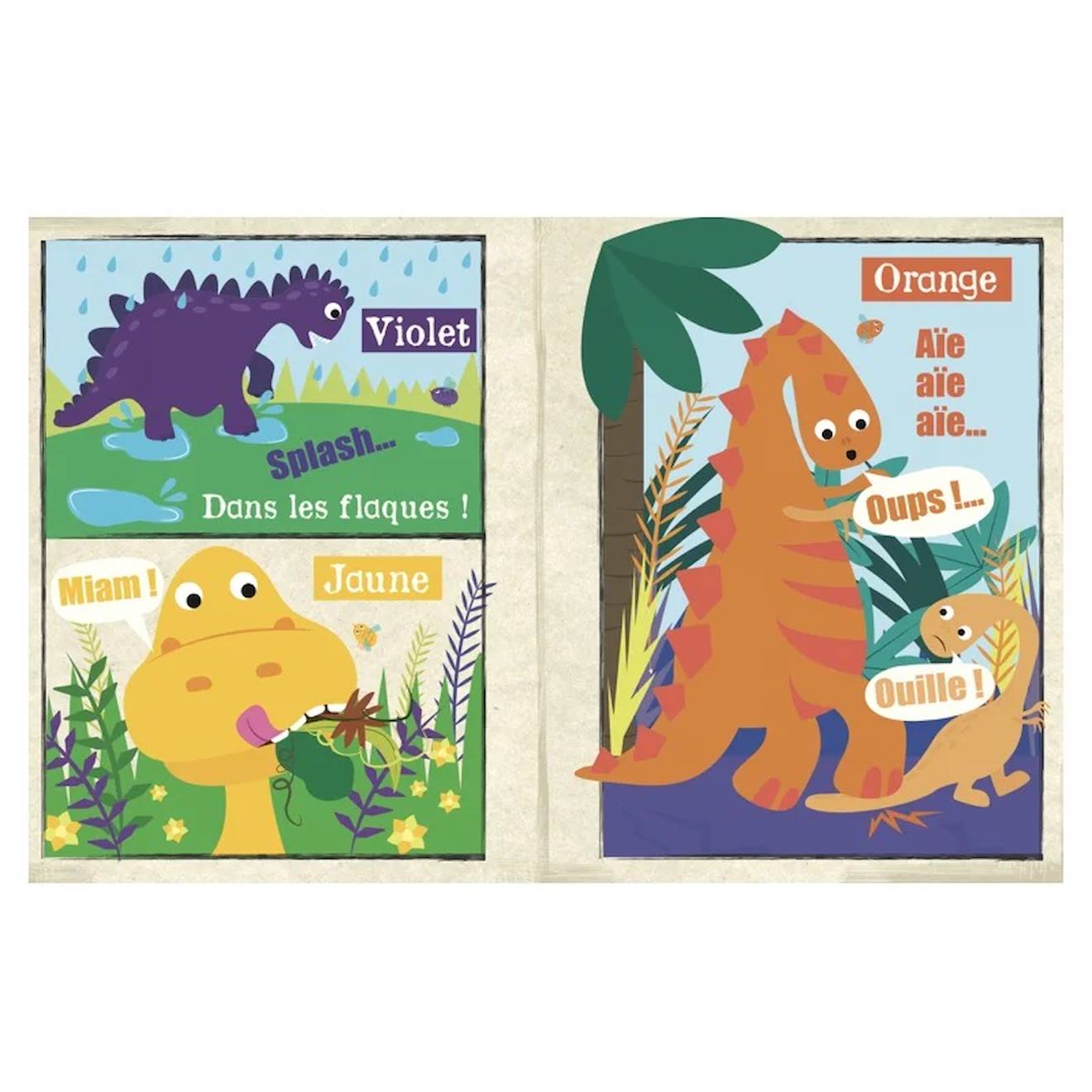 Livre D'éveil - Mon Petit Journal À Froisser - Les Dinosaures Multi-coloured (Jo & Nic’S Crinkly) - Image 1