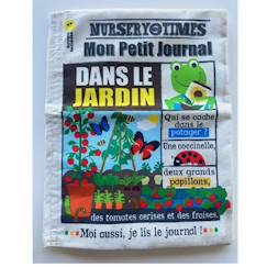 -Livre d'éveil - mon petit journal à froisser - dans le jardin