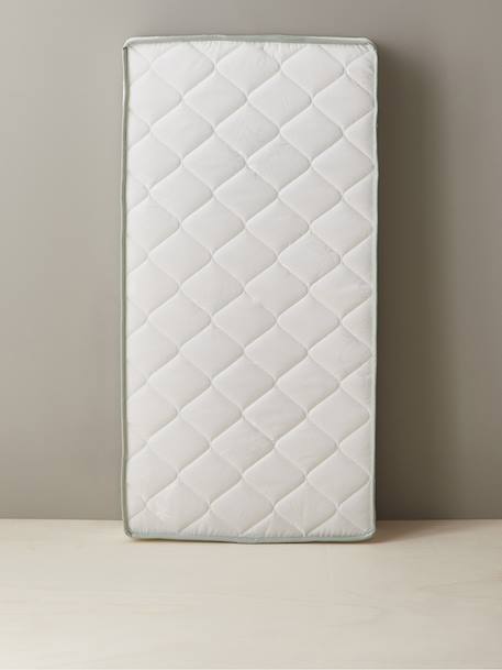 Vertbaudet - Matelas bébé anti-acariens traité Bi-ome NTL® blanc