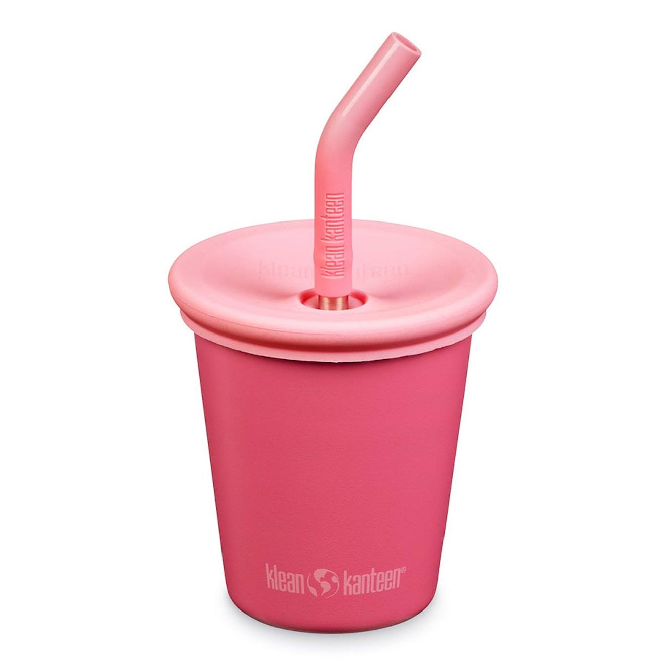 Gobelet En Inox 296 Ml Avec Couvercle À Paille Rouge Red Rouge