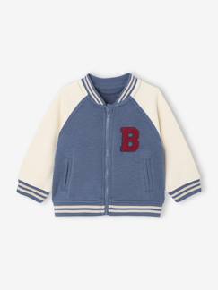 Gilet bébé style teddy en molleton avec badge bouclette  - vertbaudet enfant
