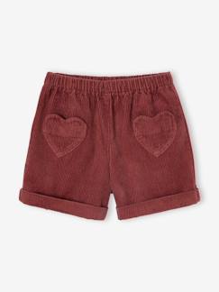 Short Lamé Effet Plissé Cérémonie Or Vertbaudet | La Redoute
