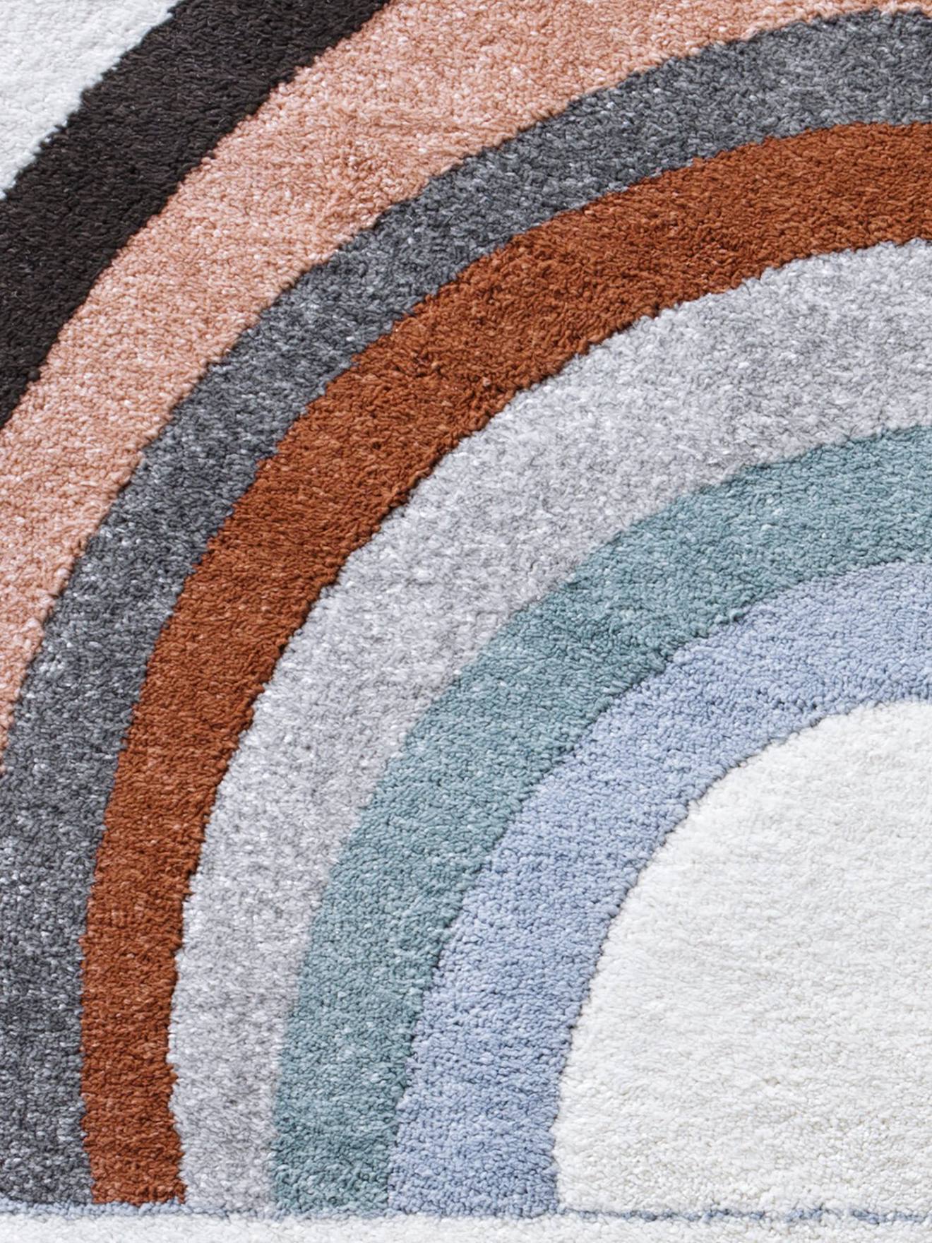 Tapis Enfant Arc En Ciel Multicolore (Afk Living) - Image 2