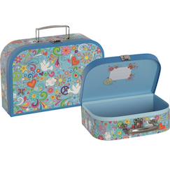 Set de 2 valisettes peace and love  - vertbaudet enfant