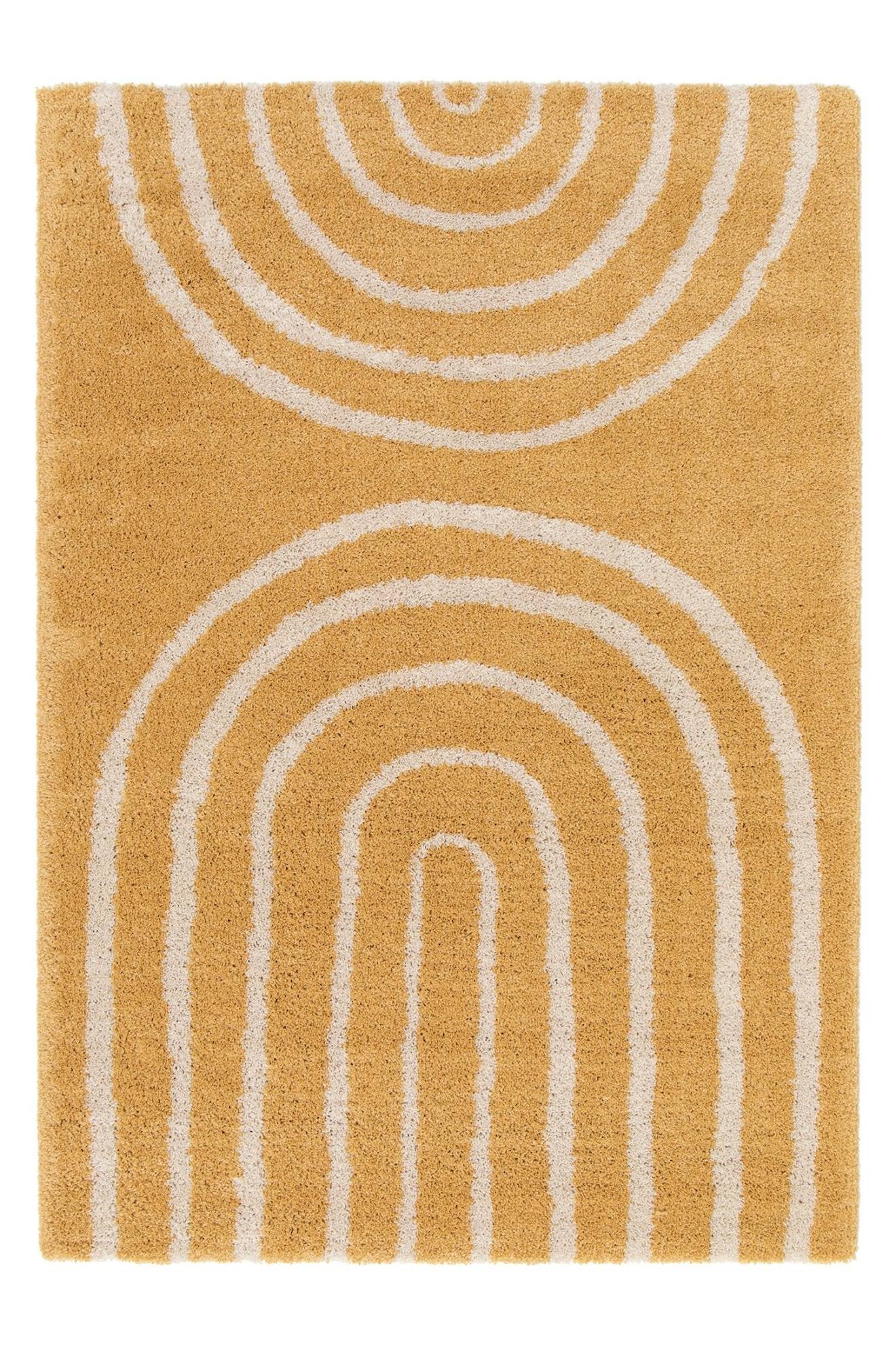 Tapis Enfant Épais Et Confortable Harmoni Jaune (Afk Living) - Couverture