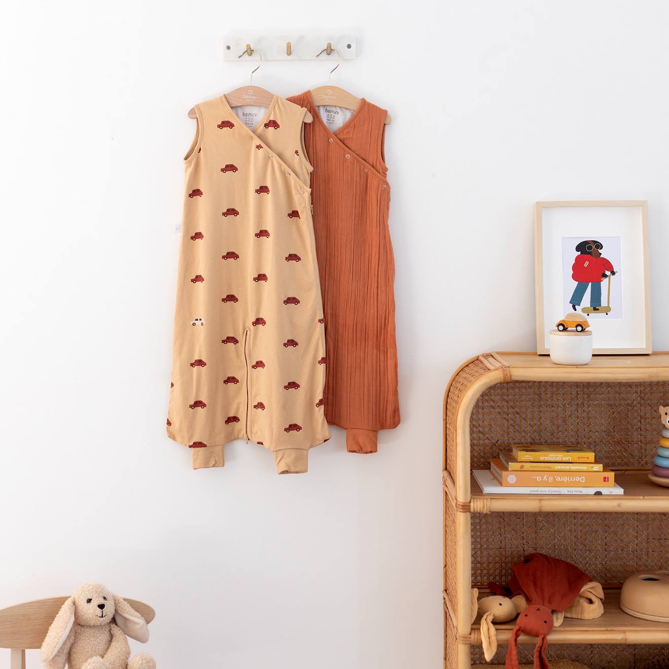Gigoteuse Jambes Séparables Hiver - Tog 0.5 Jersey Print Mario Biscotte (Bemini) - Image 3
