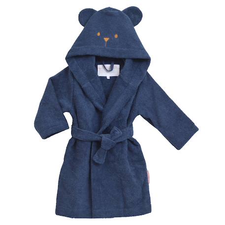 Fille-Peignoir enfant coton bio ourson