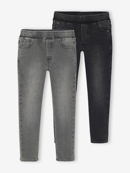 Garçon-Lot 2 jeans garçon slim 