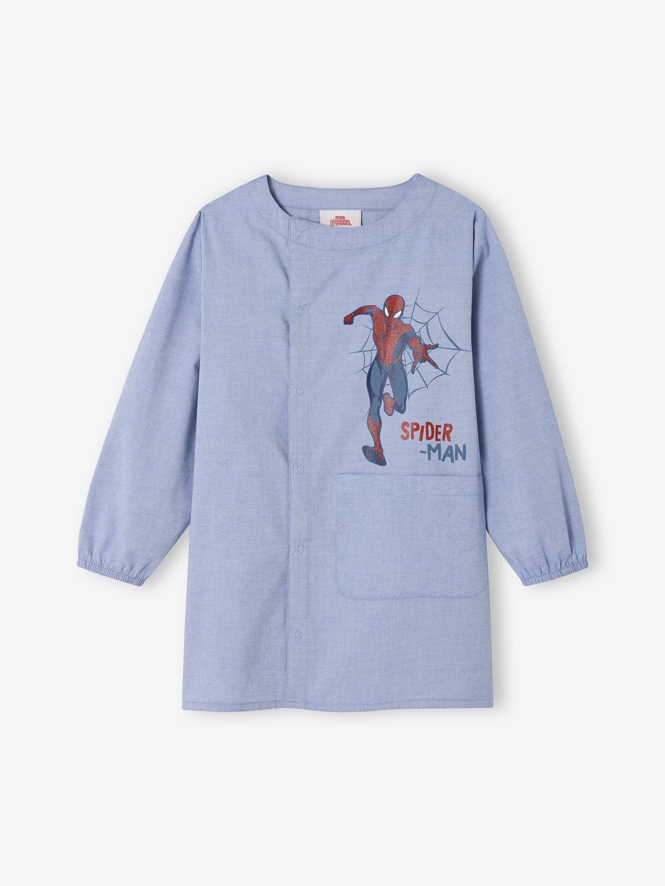 Tablier garçon Marvel Spider-Man bleu chambray