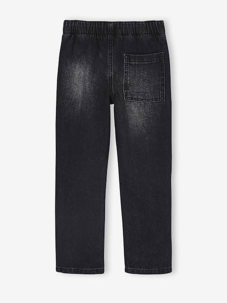 Jean garçon large facile à enfiler denim black+denim bleached+denim brut+gris+stone 5 - vertbaudet enfant 