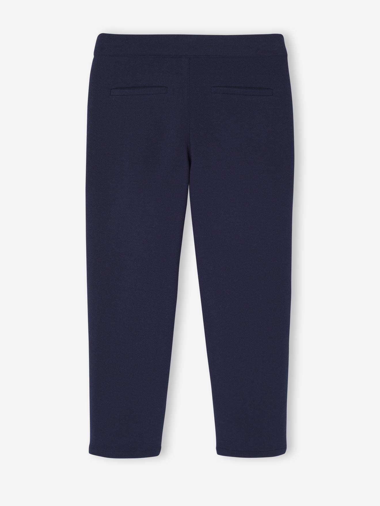 Chino garçon vert fonce grise - Cyrillus