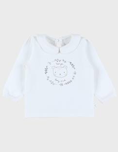 Petit Béguin – Lot De 2 T-shirts Bébé Manches Longues Holamuchacha – Coton Stretch Confort 95% Coton
