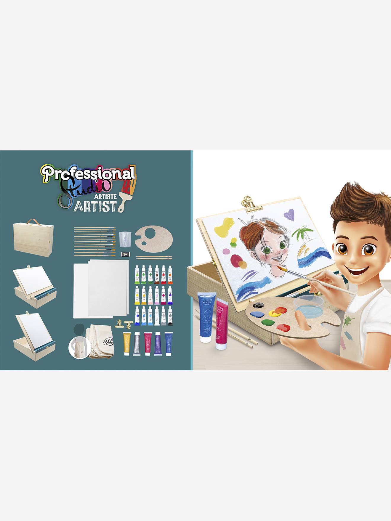 Pinceau De Peinture à Poils D'écureuil Professionnel Pour Aquarelle - Brosse Ronde Et Pointue Fine - Fournitures De Qualité Pour Aquarelle, Gouache, Tempera Peintures Artisanales