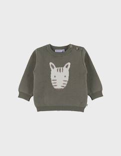 Pull en tricot  avec motif zèbre  - vertbaudet enfant