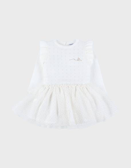 Bébé-Robe bébé fille avec tricot