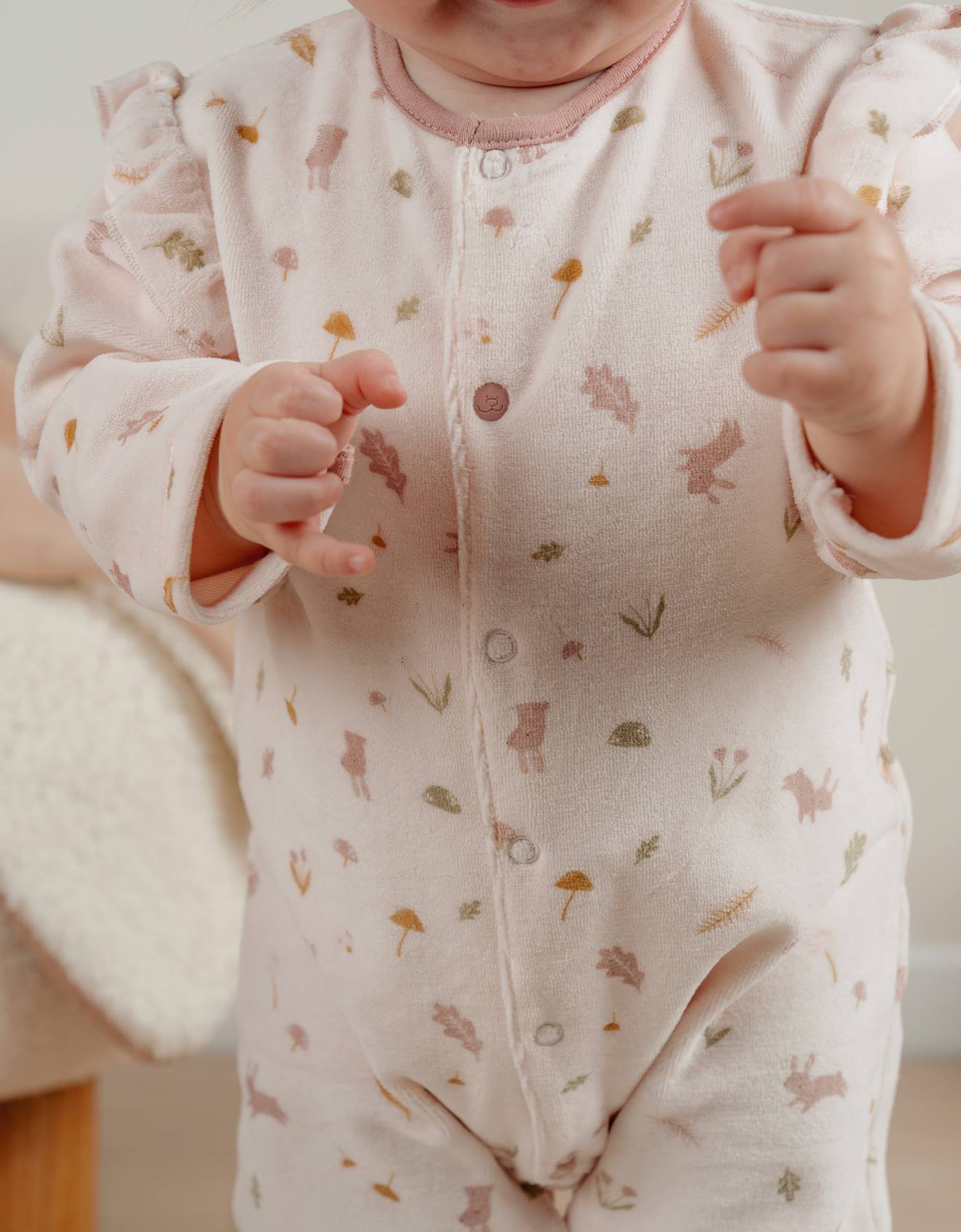 Tenue Bébé Une Pièce Gymboree - Volants Velours - Taille 3-6 Mois - Neuf Avec étiquettes