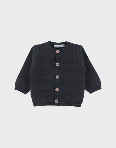 Bébé-Pull, gilet, sweat-Cardigan en tricot navy