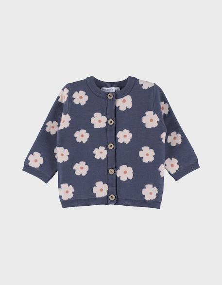 Bébé-Pull, gilet, sweat-Cardigan en tricot à fleurs es