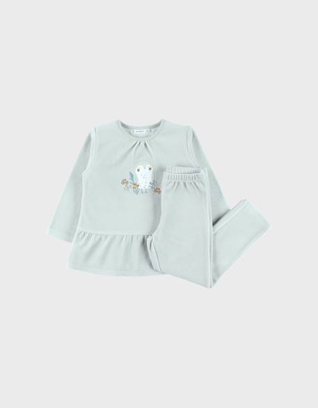 Fille-Pyjama en velours