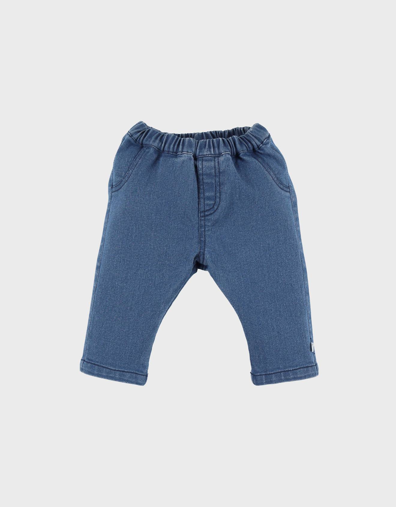 Pantalon Denim Bleu
