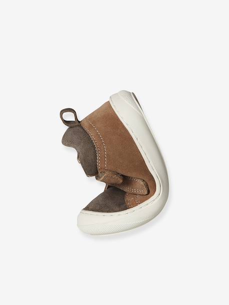 Chaussures premiers pas bébé velcro beige+bleu+bleu électrique+bleu jean+chocolat+lot beige+lot marron+lot vert+marron+ocre+vert+vert sauge 38 - vertbaudet enfant 
