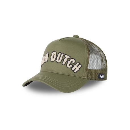 Casquette baseball  avec filet buckl Kaki/beige+Noir/beige+Rose/blanc 1 - vertbaudet enfant 