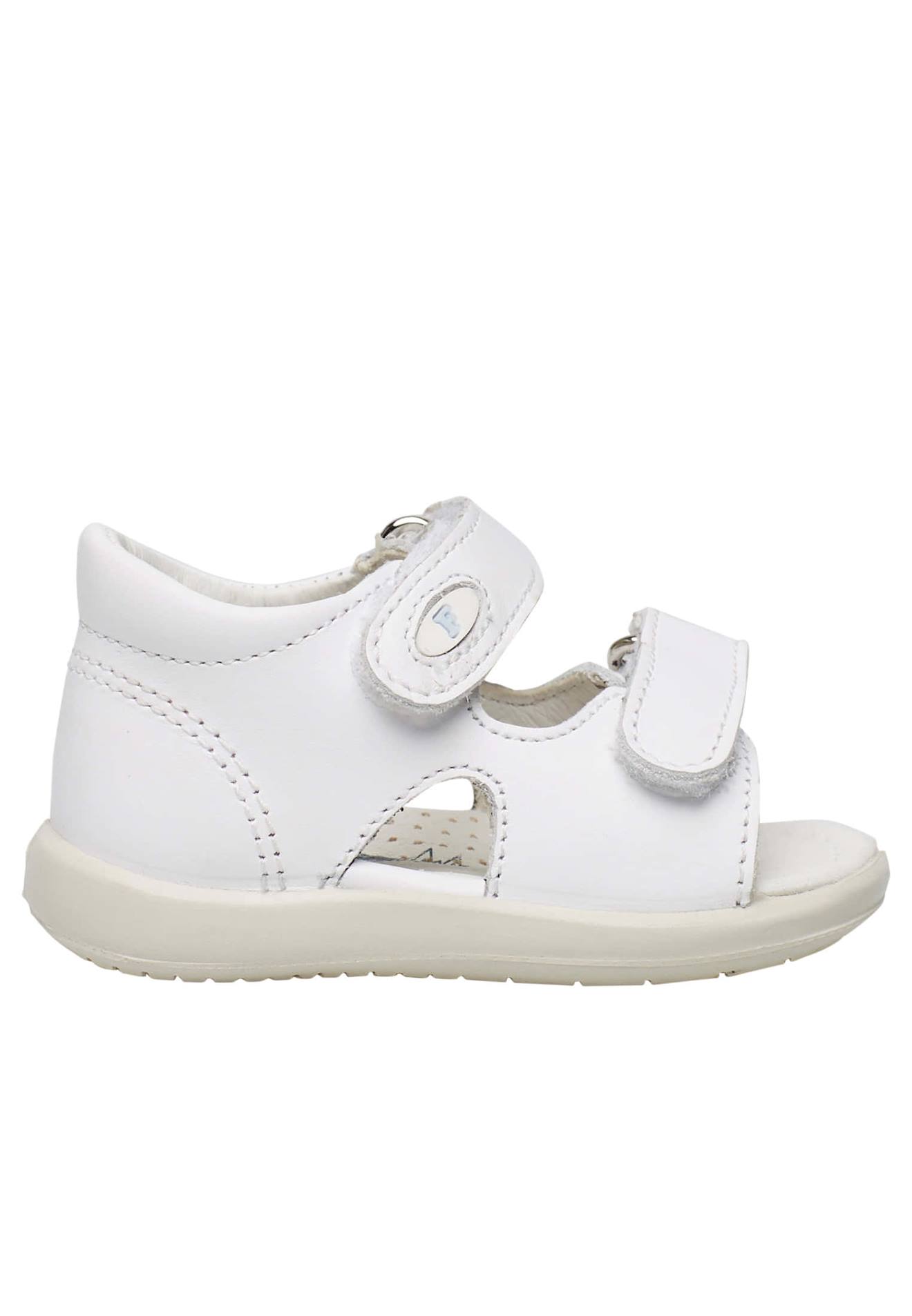 Sandales Ouvertes À Scratch New River Blanc