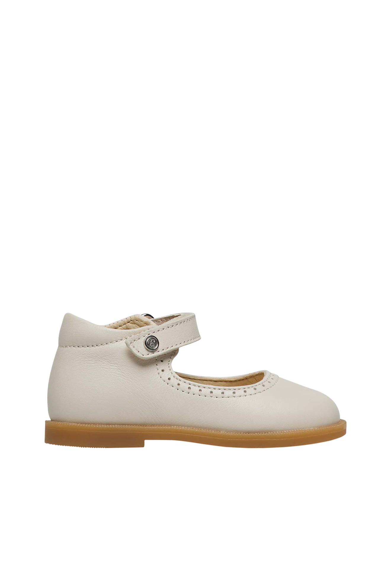 Ballerines En Cuir Julipe Blanc