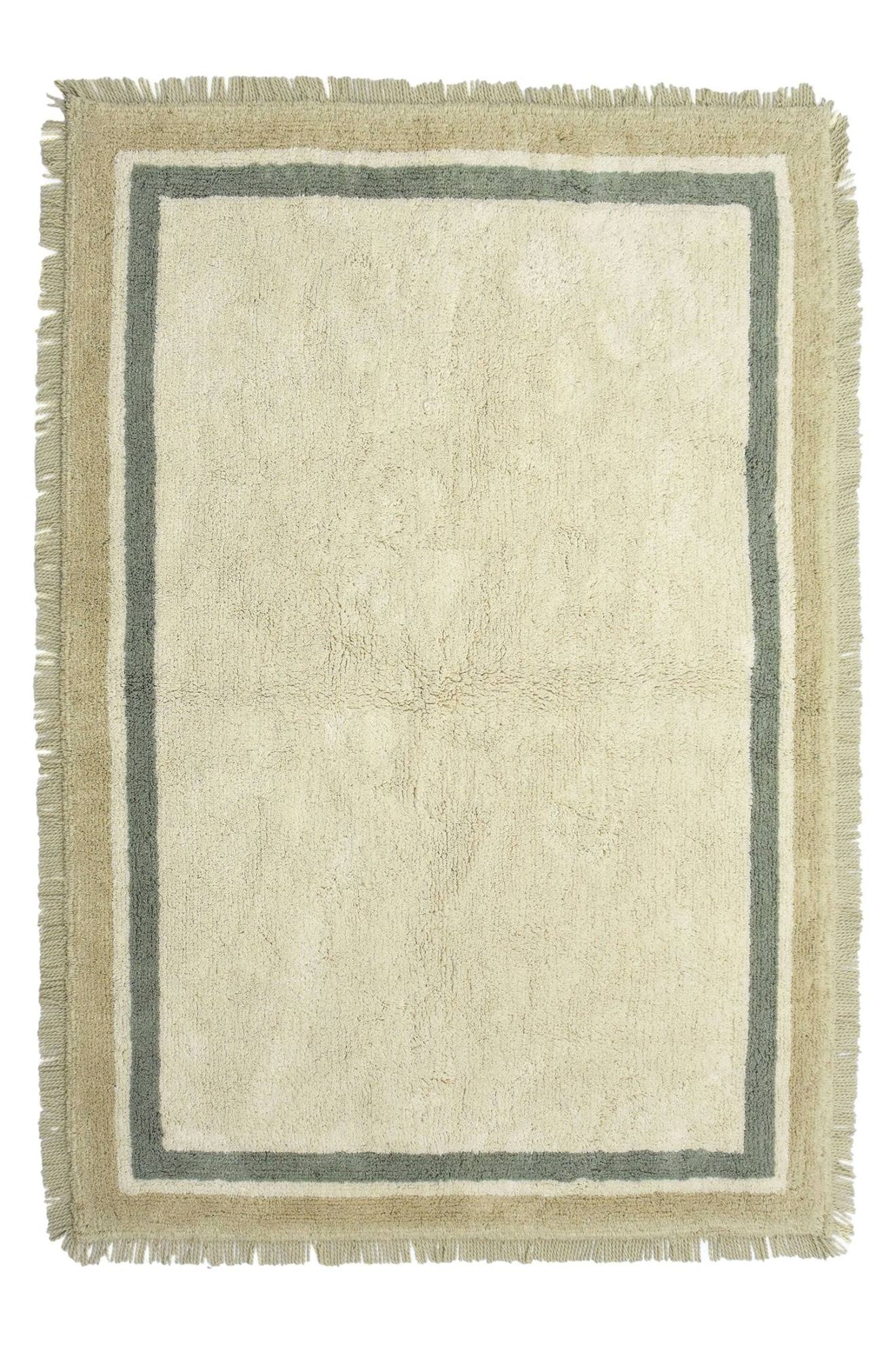 Tapis Enfant En Coton Oscar Beige