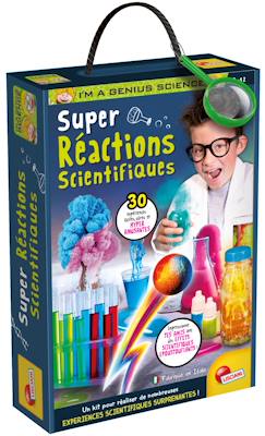 Jouet-Laboratoire des super reactions scientifiques- 30 experiences