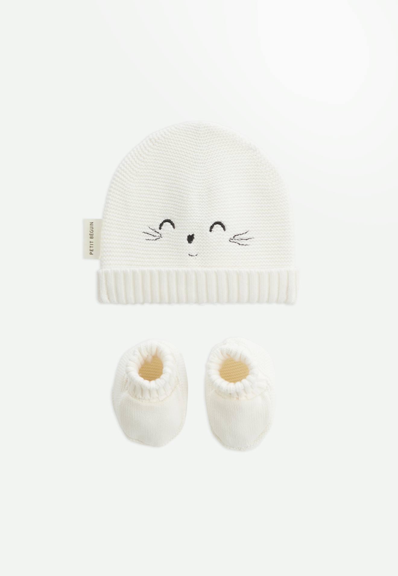 Bonnet En Tricot Pour Bébé De 0 à 3 Ans - Bonnet De Noël Chaud - Bonnet De Ski - Bonnet Balaklawa - Bonnet D'hiver Pour Bébé Fille - Rose, A, Taille Unique