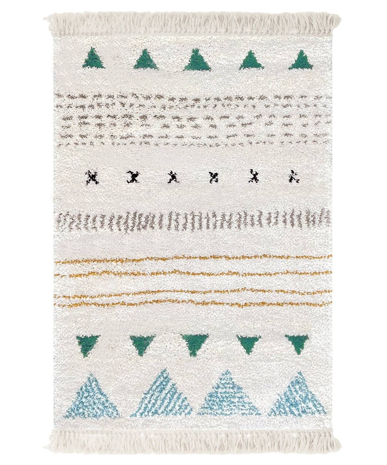 Tapis Enfant Épais Et Confortable Aladin Multicolore