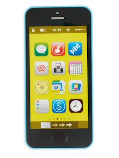 -Jouet téléphone enfant bleu jeu éducatif