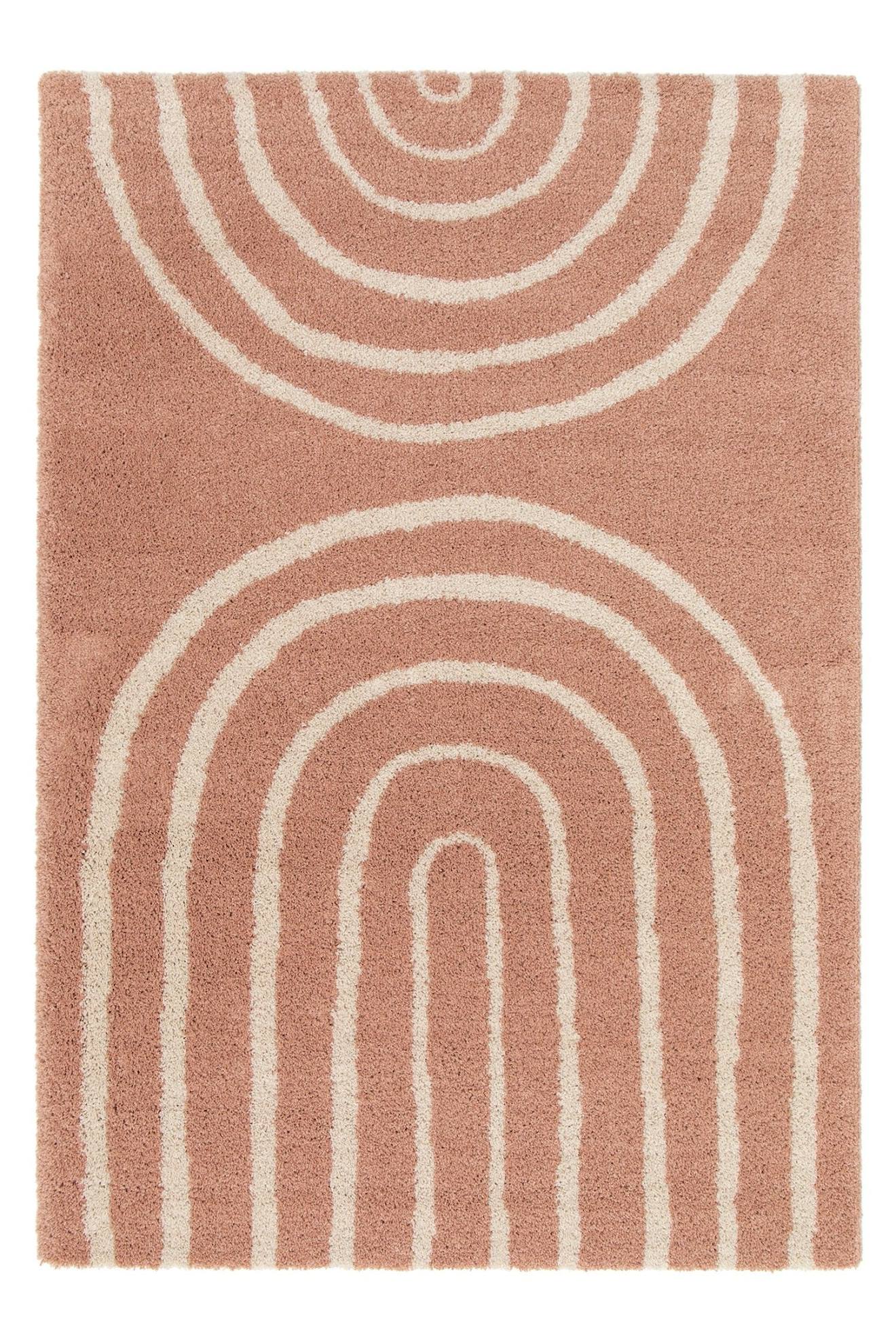 Tapis Enfant Épais Et Confortable Harmoni Rose