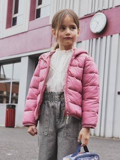 -Doudoune fille légère à capuche 