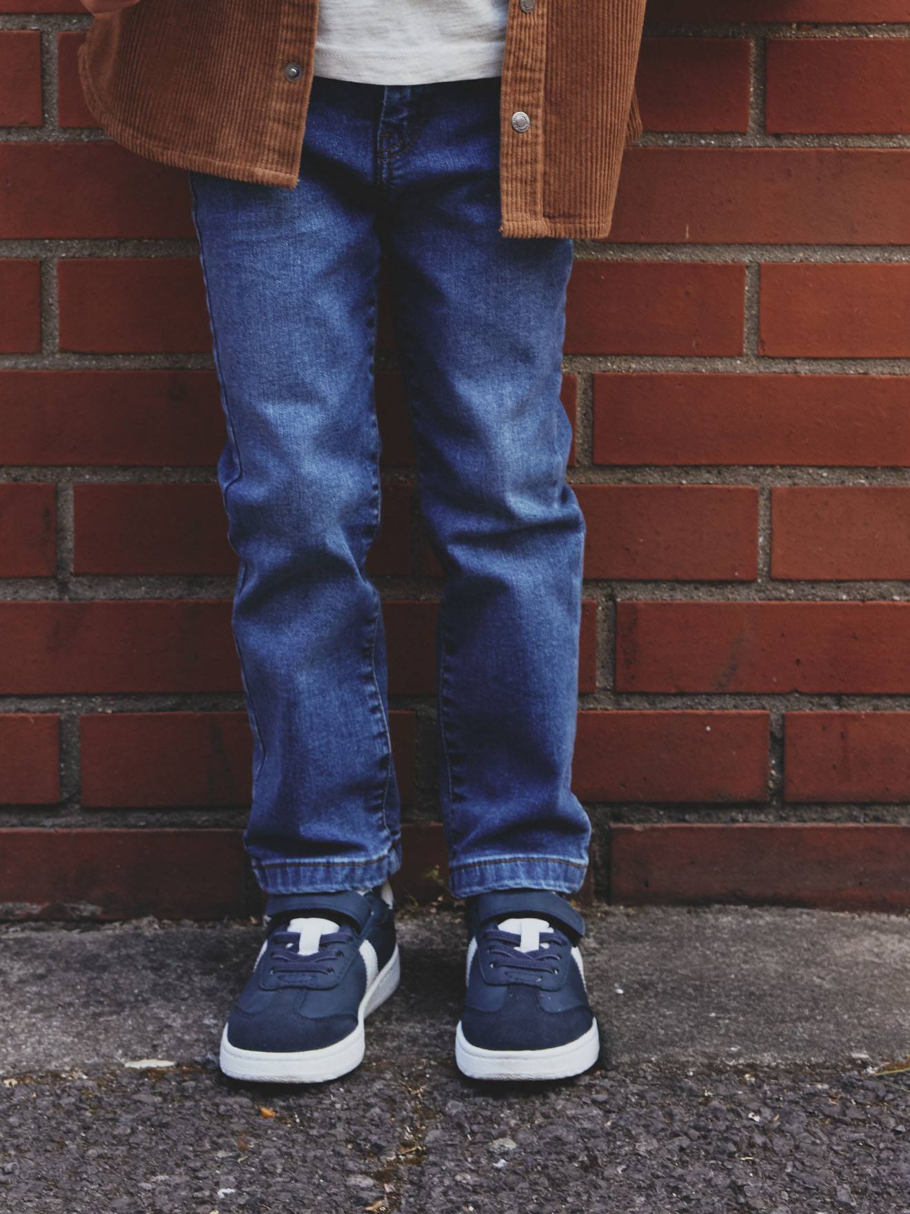 Jean garçon droit morphologique MEDIUM garçon stone