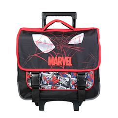 Cartable scolaire à roulettes primaire spiderman toile d'araignée  - vertbaudet enfant
