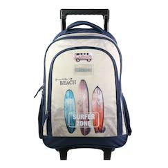 -Sac à dos scolaire à roulettes offshore  van & surf