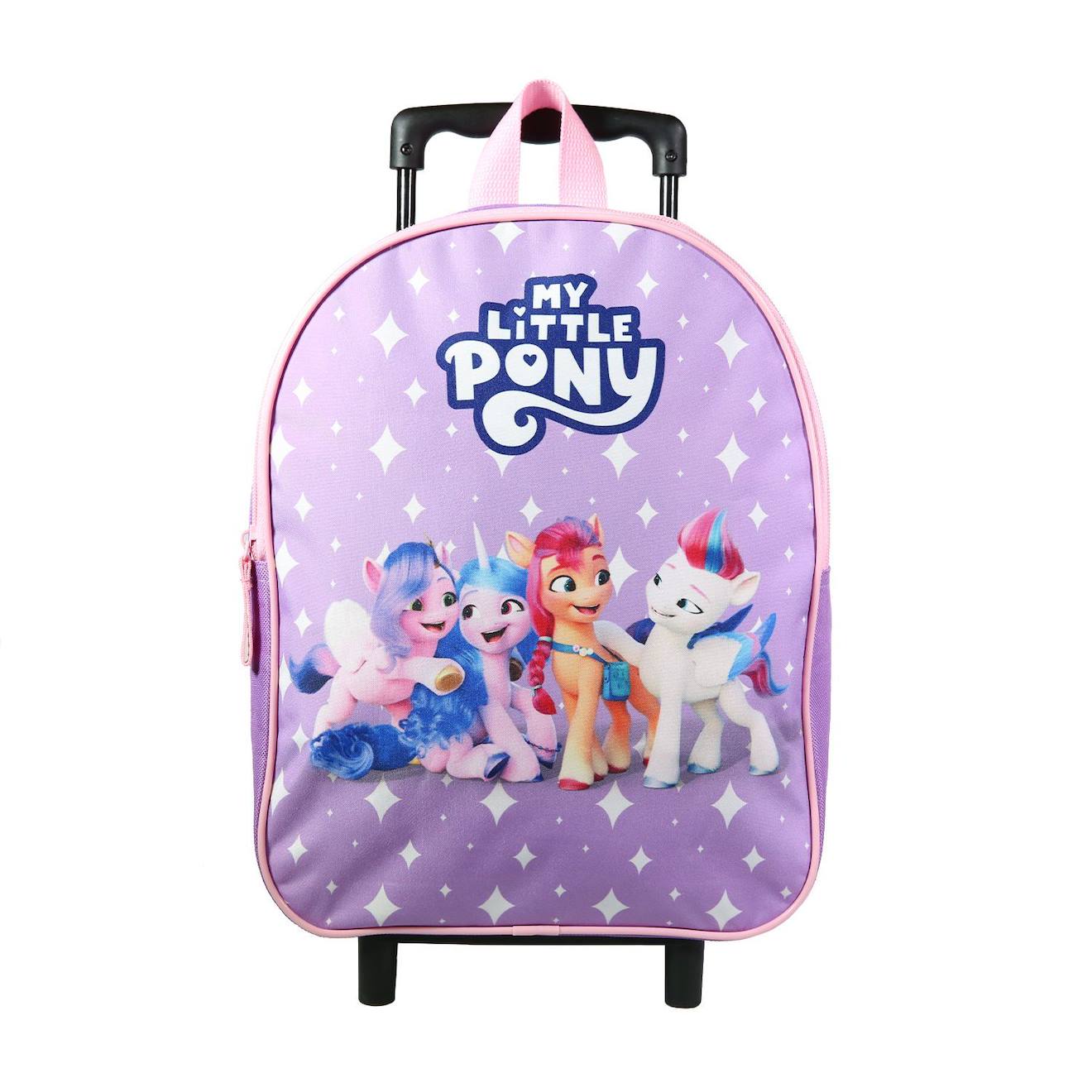 Sac À Dos Scolaire À Roulettes Maternelle My Little Pony Violet
