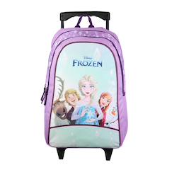 Sac à dos à roulettes scolaire la reine des neiges / frozen  - vertbaudet enfant