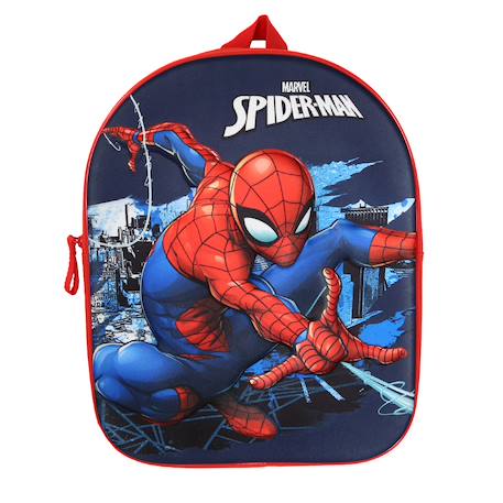 Bébé-Accessoires-Sac à dos goûter maternelle spiderman