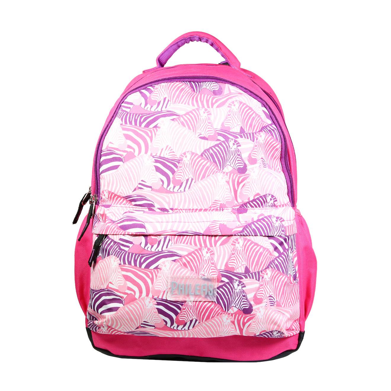 Sac Dos Scolaire Phileas Zbre Rose 30 €