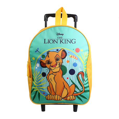 Bébé-Accessoires-Sac à dos à roulettes maternelle le roi lion