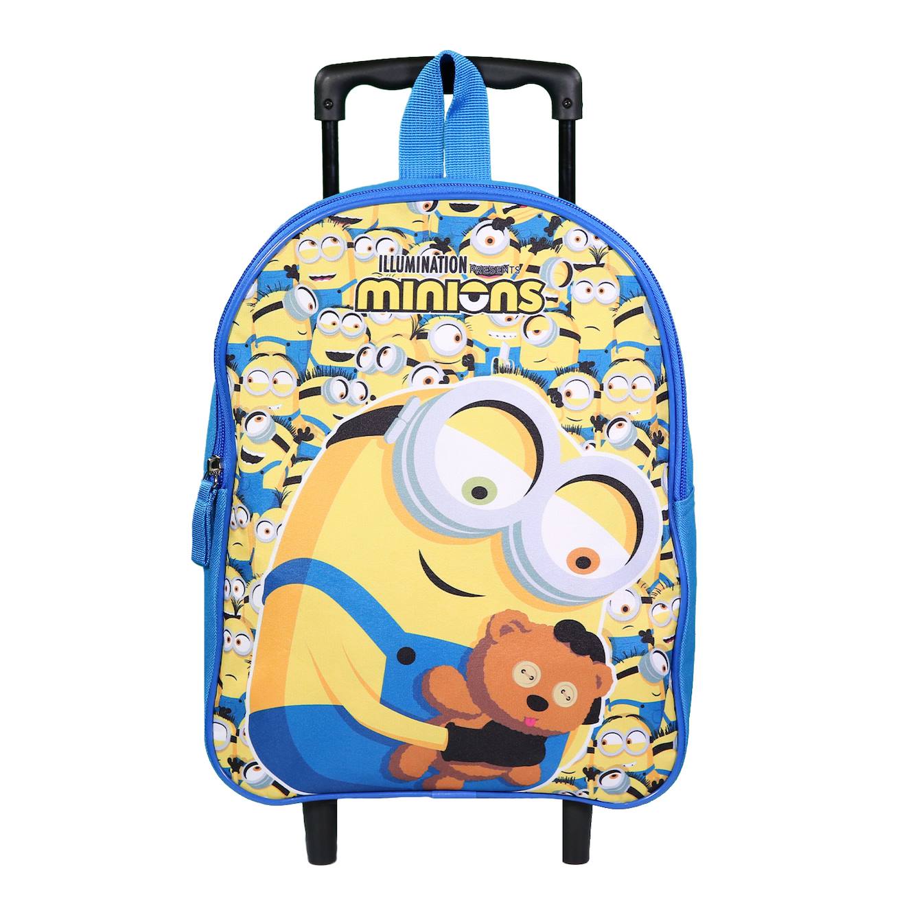 Sac À Dos À Roulettes Maternelle Les Minions Jaune